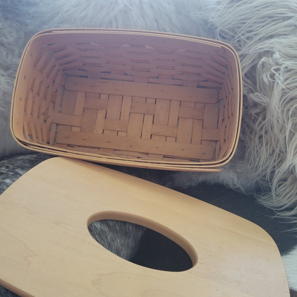 Longaberger Large Tissue Box - Picture 4 of 5